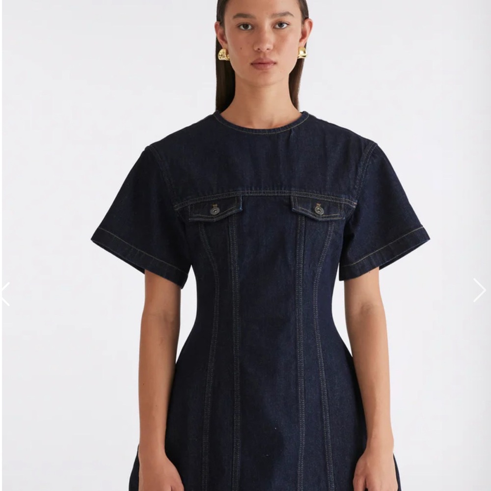 Anna Quan Navy Mini Dress